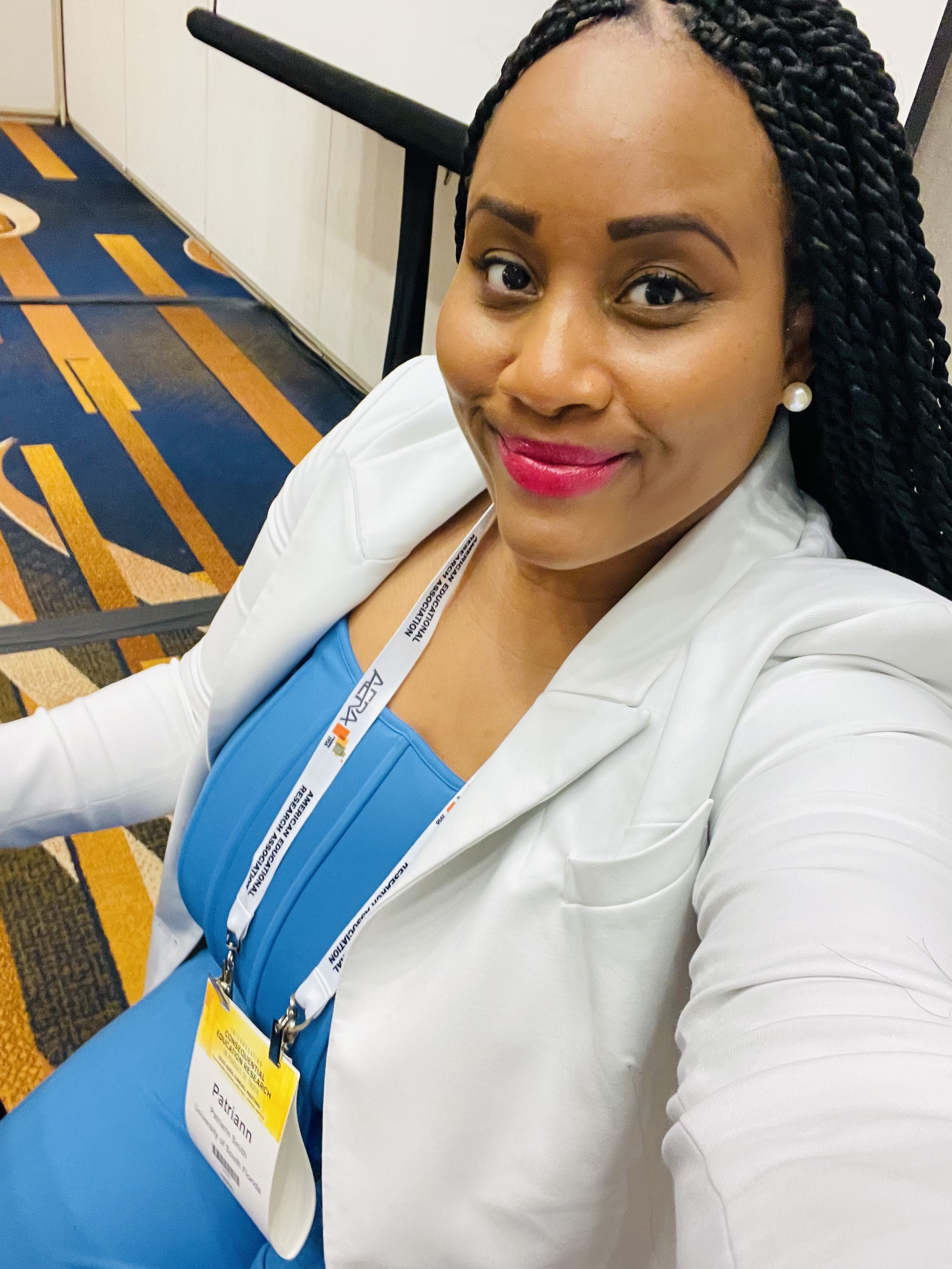 Dr. Patriann Smith presenting at the 2023 American Educational Research Association Conference
