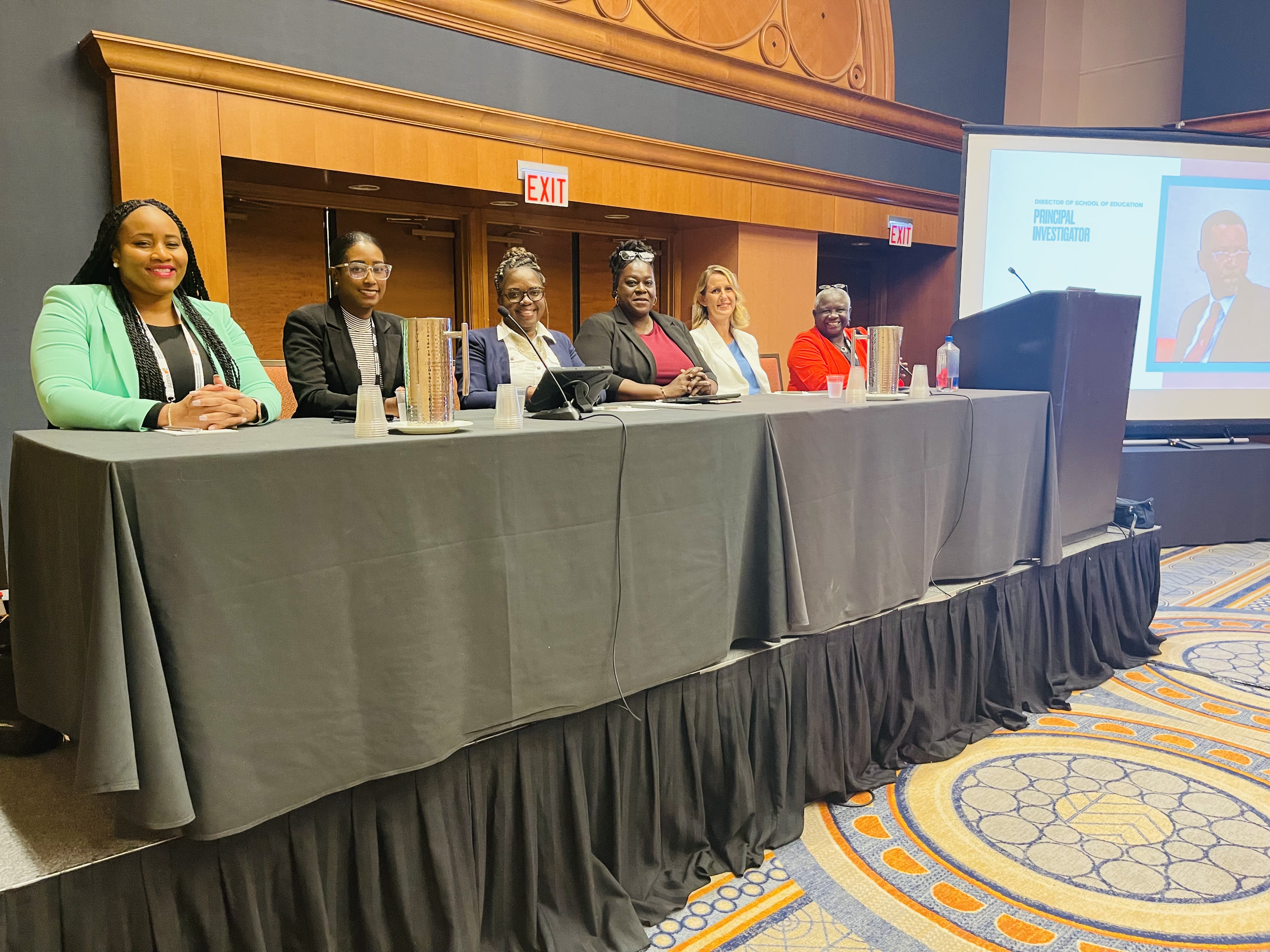 The RISE Caribbean team members from The University of the West Indies Cave Hill Barbados with Dr. Patriann Smith