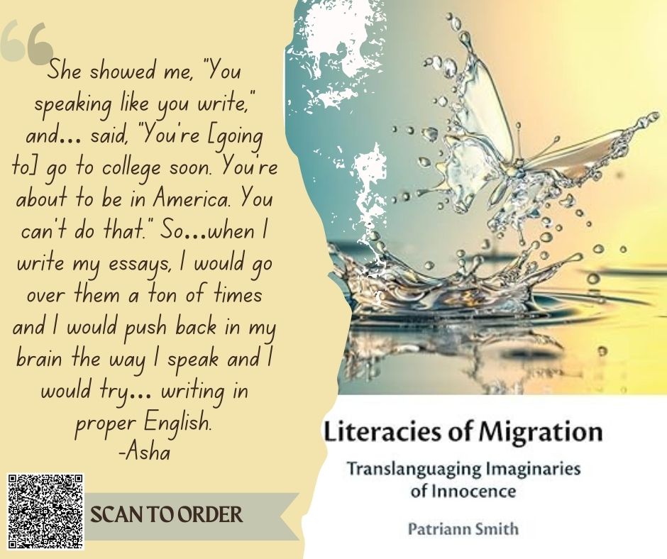 Dr. Patriann Smith, Author of the Cambridge University Press book, Literacies of Migration: Translanguaging Imaginaries of Innocence