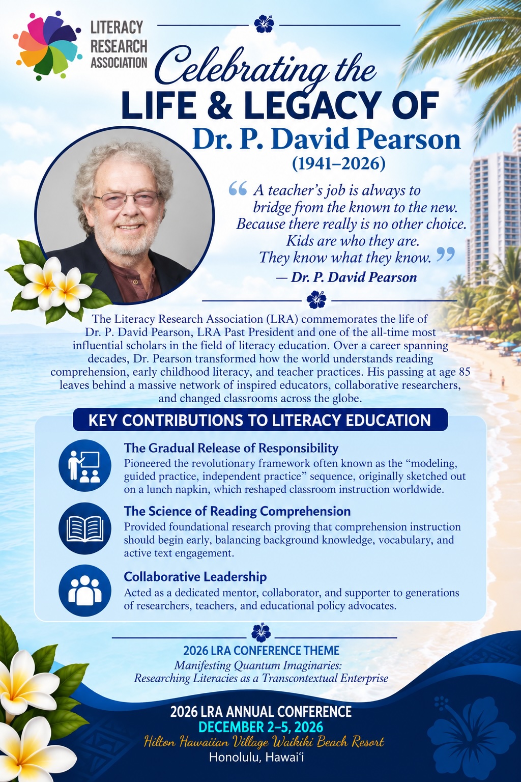 LRA Past President P. David Pearson
